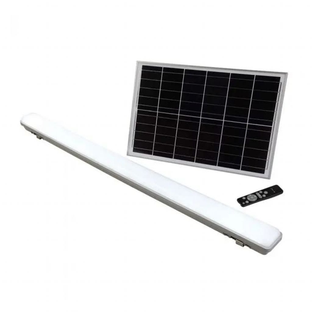 Led Solar Tri Proof Light 12000mm 18w With Sensor And Rf Control 3in1 Ip65