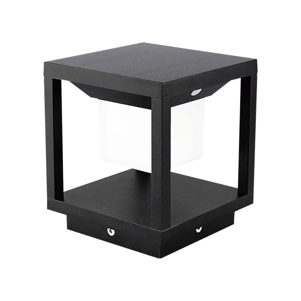 Led Solar Pillar Black Body 3000k