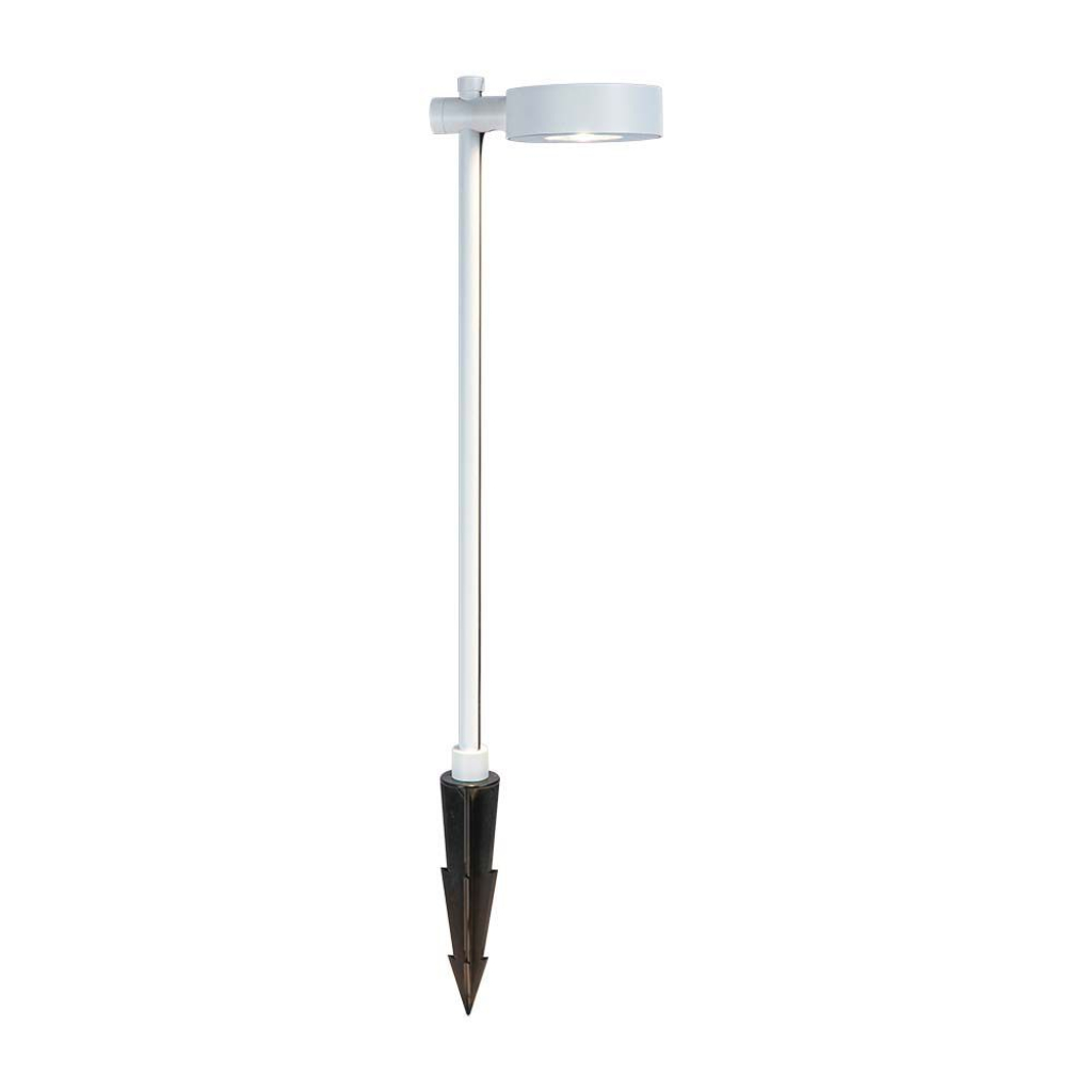 6w Led Bollard Lamp White Body 3000k Ip54