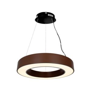 50w Led Designer Hanging Light Triac Dimmable 4000k Corten
