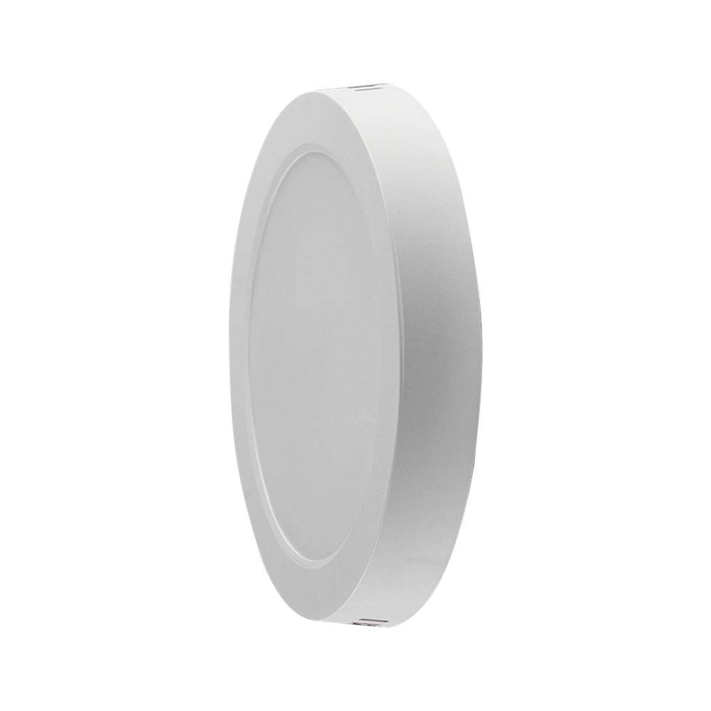 18w Led Backlit Surface Mounted Panel Round 6400k