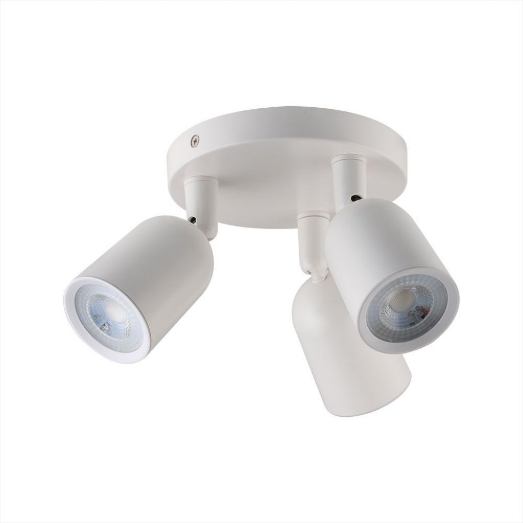3*gu10 Wall Fitting White