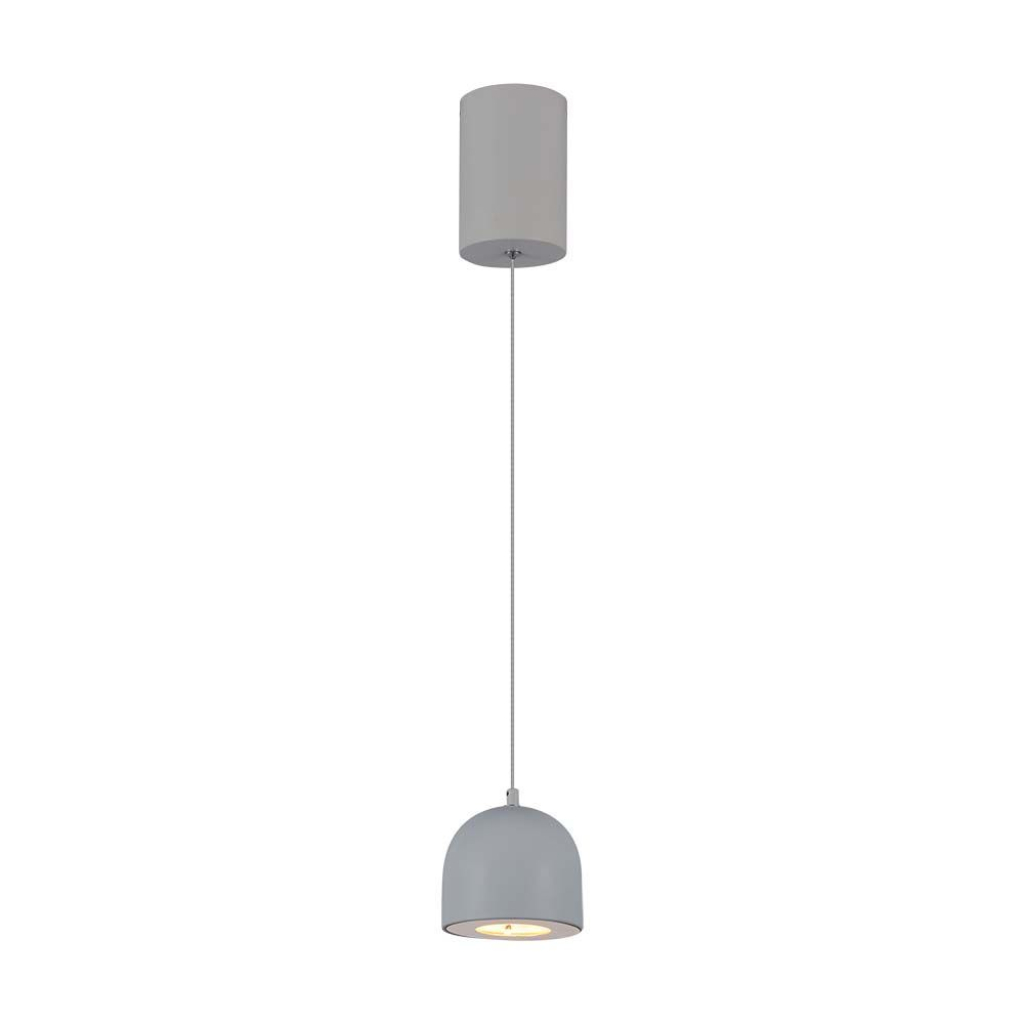 8.5w Led Hanging Lamp F100 Grey Body 3000k