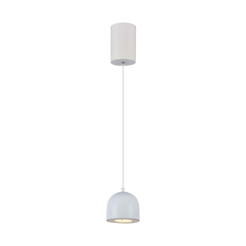 8.5w Led Hanging Lamp F100 Adjustable Wire Touch On/of Grey Body 3000k
