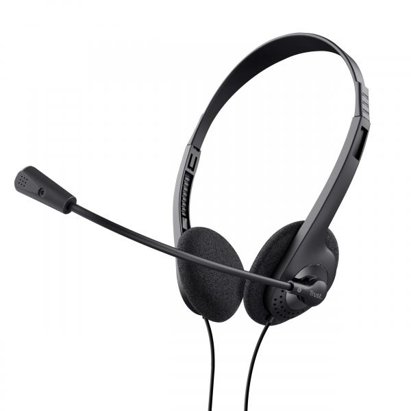 Trust Primo (21665) - Cuffie ON-Ear Con Microfono Ideali Per Chat