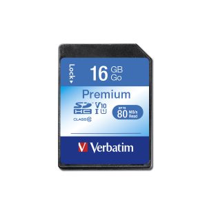 Verbatim Sd Sdhc 16gb Classe 10 Premium
