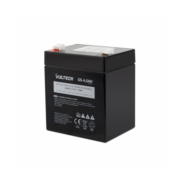 Vultech Batteria Ermetica Al Piombo Per Ups 12v 4,5a