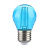 2w G45 Led Blue Color Filament Bulb E27